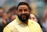 Khaled at a sporting event (Image via Getty)